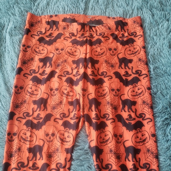 Halloween Compression Leggings - Picture 2 of 2